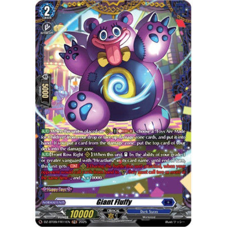 Vanguard_TCG_card_DZ-BT09_FR11EN_FR_Giant_Fluffy_Super_Brave_Detonation
