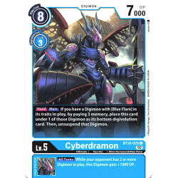 Digimon_TCG_BT10-025_Cyberdramon_Common_Xros_Encounter_Card_Game