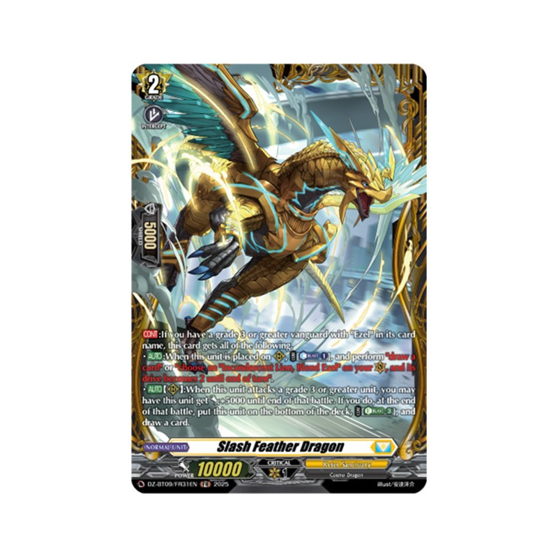 Vanguard_TCG_card_DZ-BT09_FR31EN_FR_Slash_Feather_Dragon_Super_Brave_Detonation