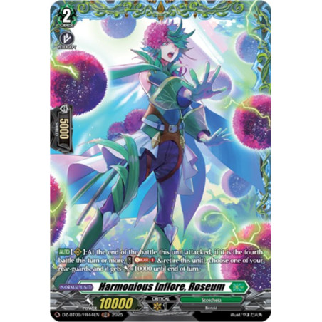 Vanguard_TCG_card_DZ-BT09_FR44EN_FR_Harmonious_Inflore_Roseum_Super_Brave_Detonation
