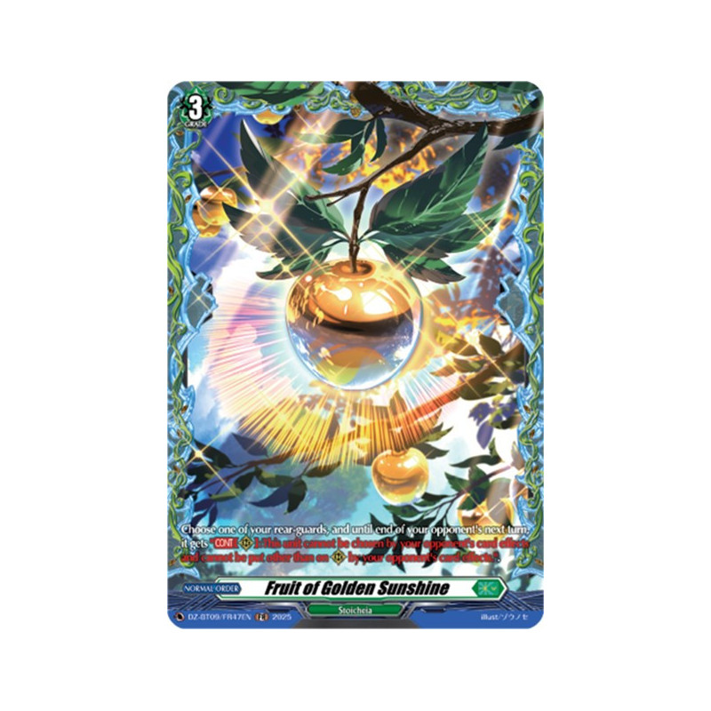 Vanguard_TCG_card_DZ-BT09_FR47EN_FR_Fruit_of_Golden_Sunshine_Super_Brave_Detonation