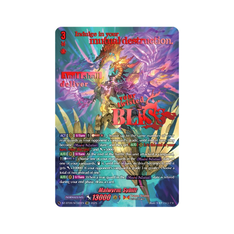 Vanguard_TCG_card_DZ-BT09_SEC01EN_SEC_Malwyrm_Sybilt_Super_Brave_Detonation