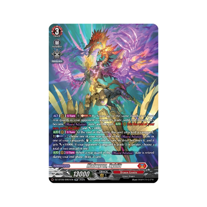 Vanguard_TCG_card_DZ-BT09_SR01EN_SR_Malwyrm_Sybilt_Super_Brave_Detonation