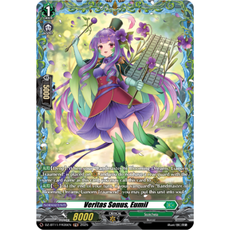 Vanguard_TCG_card_DZ-BT11_FR35EN_FR_Veritas_Sonus_Eumil_Symphony_of_Might_Bloom