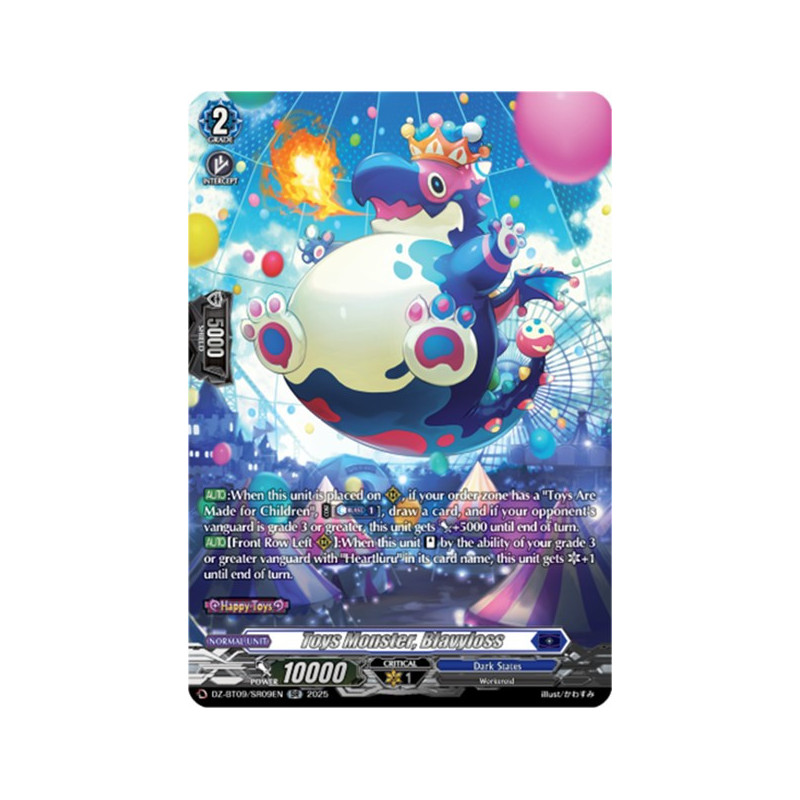 Vanguard_TCG_card_DZ-BT09_SR09EN_SR_Toys_Monster_Blavyloss_Super_Brave_Detonation