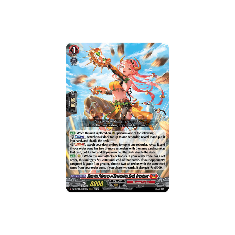 Vanguard_TCG_card_DZ-BT10_003EN_RRR_Dancing_Princess_of_Resonating_Rock_Crushuna_Dragonsoul_Resonance