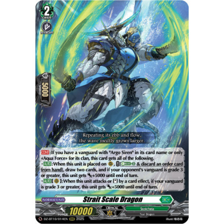 Vanguard_TCG_card_DZ-BT10_014EN_RRR_Strait_Scale_Dragon_Dragonsoul_Resonance