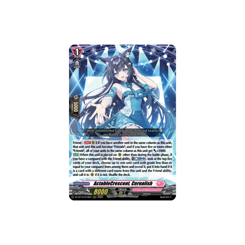 Vanguard_TCG_card_DZ-BT10_018EN_RRR_ActableCrescent_Cernalish_Dragonsoul_Resonance