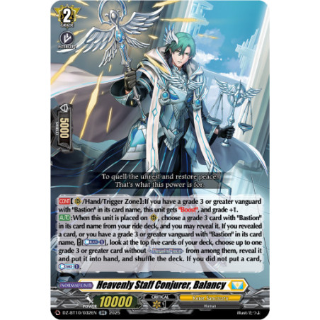Vanguard_TCG_card_DZ-BT10_032EN_RR_Heavenly_Staff_Conjurer_Balancy_Dragonsoul_Resonance
