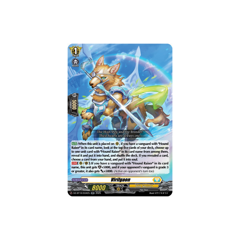 Vanguard_TCG_card_DZ-BT10_034EN_RR_Virilgaon_Dragonsoul_Resonance