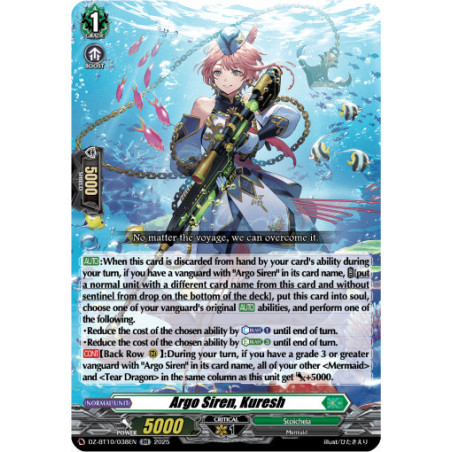 Vanguard_TCG_card_DZ-BT10_038EN_RR_Argo_Siren_Kuresh_Dragonsoul_Resonance