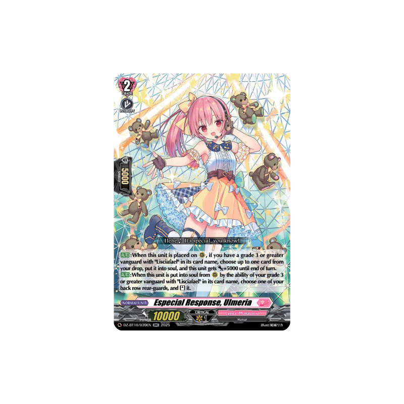Vanguard_TCG_card_DZ-BT10_039EN_RR_Especial_Response_Ulmeria_Dragonsoul_Resonance