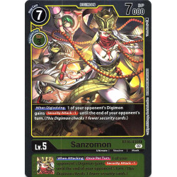 Digimon_TCG_BT10-038_Sanzomon_Rare_Xros_Encounter_Card_Game