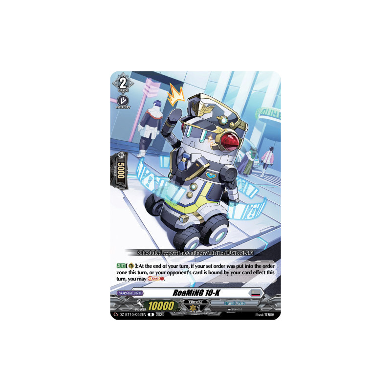 Vanguard_TCG_card_DZ-BT10_052EN_R_RoaMiNG_10-K_Dragonsoul_Resonance