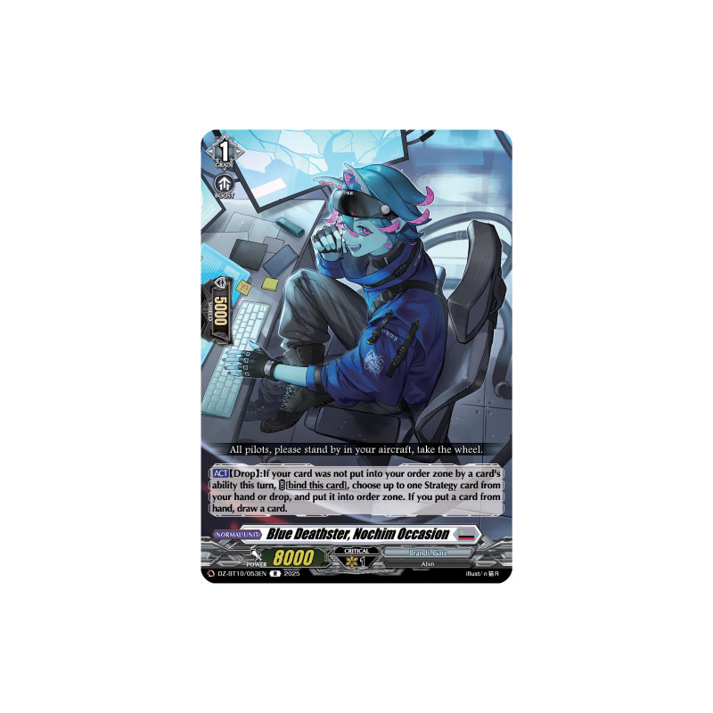 Vanguard_TCG_card_DZ-BT10_053EN_R_Blue_Deathster_Nochim_Occasion_Dragonsoul_Resonance
