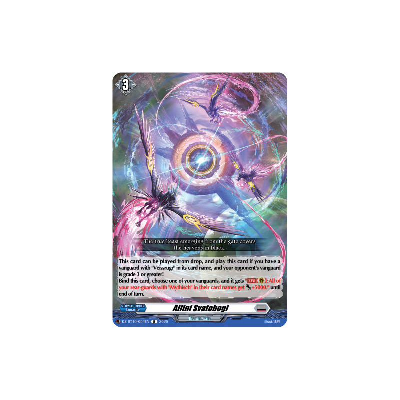 Vanguard_TCG_card_DZ-BT10_054EN_R_Alfini_Svatobogi_Dragonsoul_Resonance