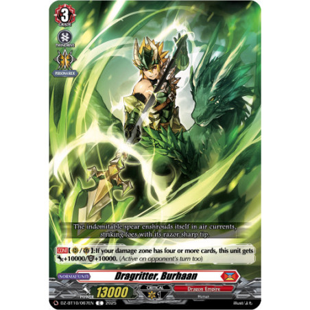 Vanguard_TCG_card_DZ-BT10_067EN_C_Dragritter_Burhaan_Dragonsoul_Resonance