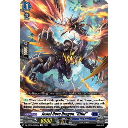 Vanguard_TCG_card_DZ-BT10_083EN_C_Jewel_Core_Dragon_Glint_Dragonsoul_Resonance
