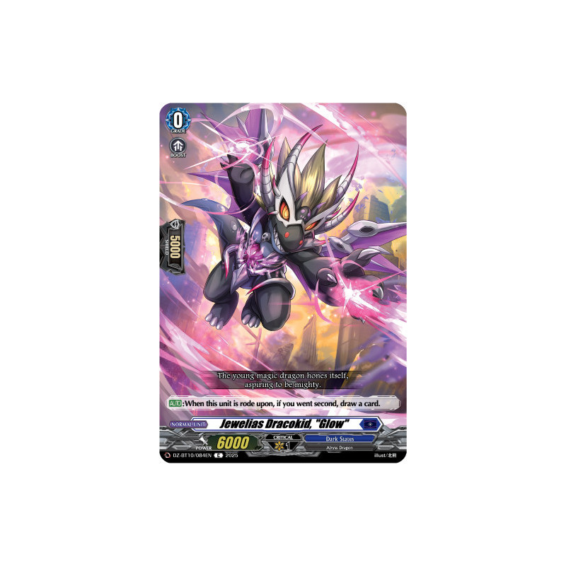 Vanguard_TCG_card_DZ-BT10_084EN_C_Jewelias_Dracokid_Glow_Dragonsoul_Resonance
