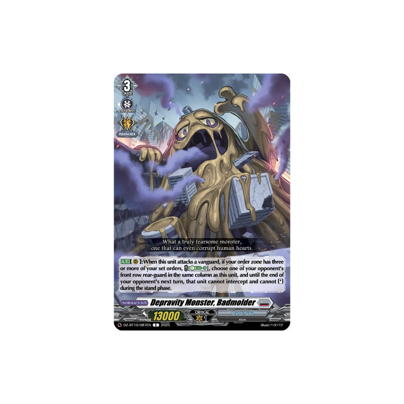 Vanguard_TCG_card_DZ-BT10_087EN_C_Depravity_Monster_Badmolder_Dragonsoul_Resonance