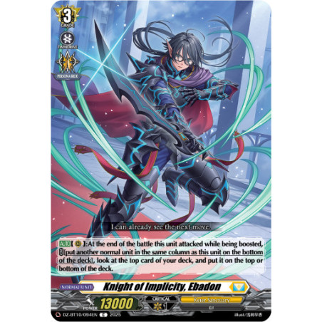 Vanguard_TCG_card_DZ-BT10_094EN_C_Knight_of_Implicity_Ebadon_Dragonsoul_Resonance