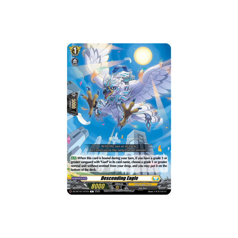 Vanguard_TCG_card_DZ-BT10_101EN_C_Descending_Eagle_Dragonsoul_Resonance
