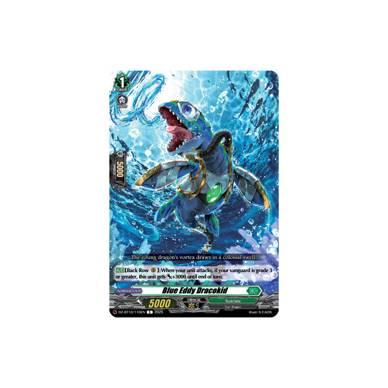 Vanguard_TCG_card_DZ-BT10_110EN_C_Blue_Eddy_Dracokid_Dragonsoul_Resonance