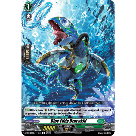 Vanguard_TCG_card_DZ-BT10_110EN_C_Blue_Eddy_Dracokid_Dragonsoul_Resonance