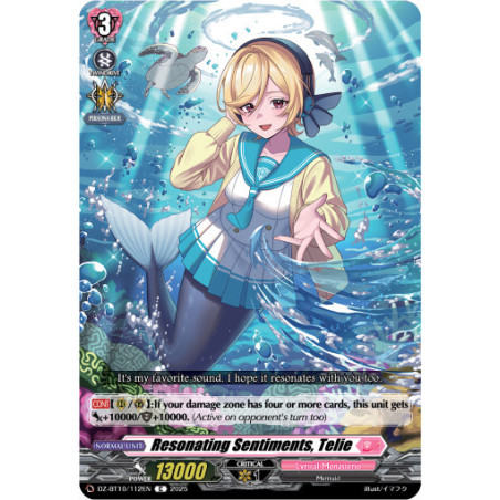 Vanguard_TCG_card_DZ-BT10_112EN_C_Resonating_Sentiments_Telie_Dragonsoul_Resonance
