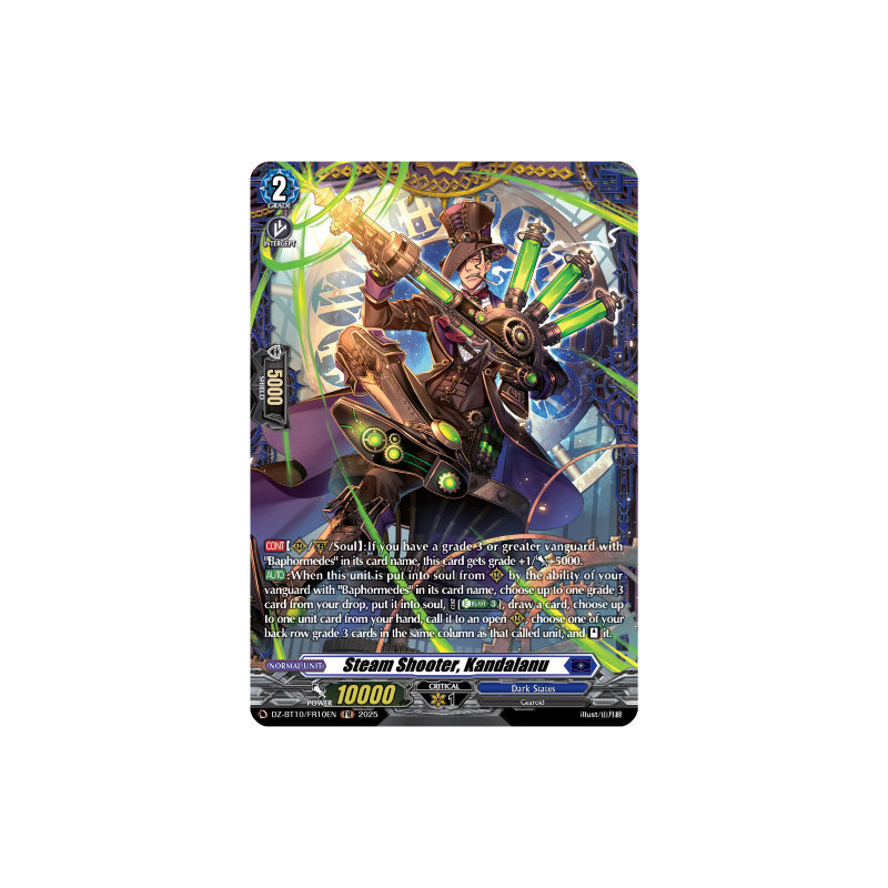 Vanguard_TCG_card_DZ-BT10_FR10EN_FR_Steam_Shooter_Kandalanu_Dragonsoul_Resonance