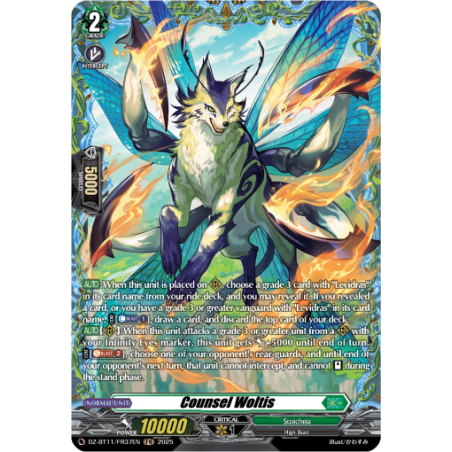 Vanguard_TCG_card_DZ-BT11_FR37EN_FR_Counsel_Woltis_Symphony_of_Might_Bloom