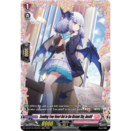 Vanguard_TCG_card_DZ-BT10_FR47EN_FR_Sending_Your_Heart_Out_to_the_Distant_Sky_Ansitif_Dragonsoul_Resonance