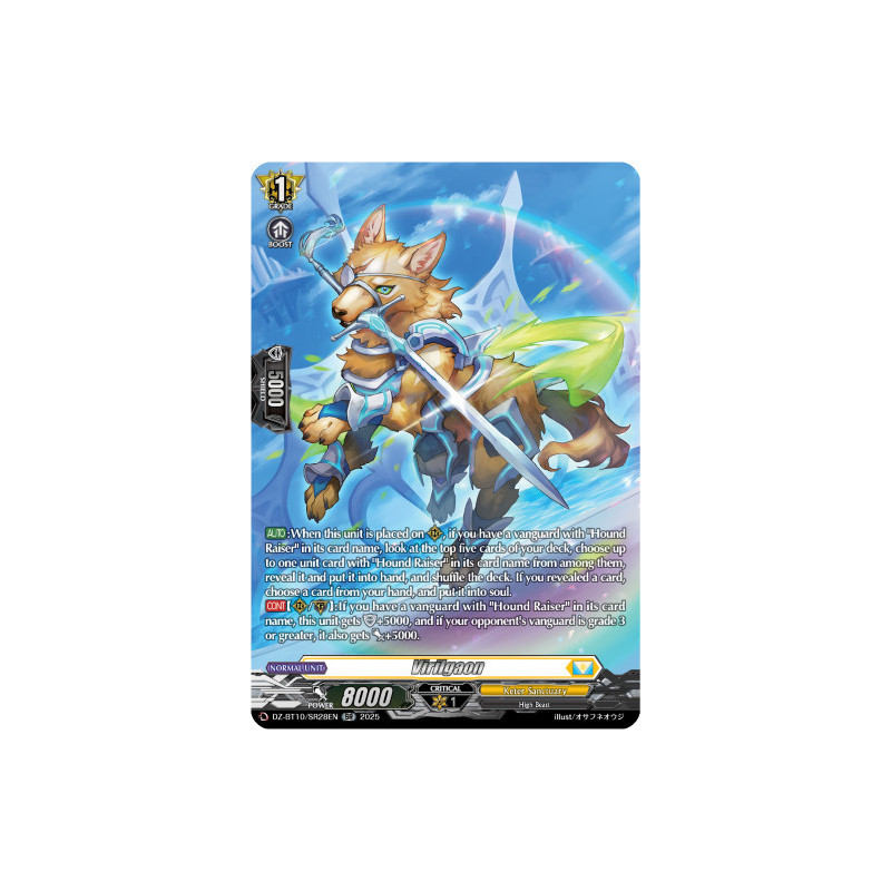 Vanguard_TCG_card_DZ-BT10_SR28EN_SR_Virilgaon_Dragonsoul_Resonance