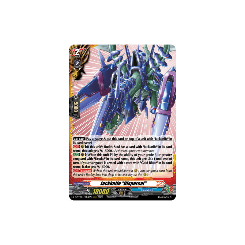 Vanguard_TCG_card_DZ-TB01_004EN_RRR_Jackknife_Dispersal_Future_Card_Buddyfight