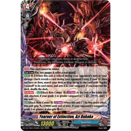 Vanguard_TCG_card_DZ-TB01_016EN_RRR_Yearner_of_Extinction_Azi_Dahaka_Future_Card_Buddyfight