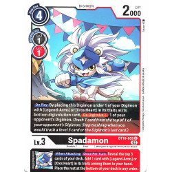 Digimon_TCG_BT10-059_Spadamon_Uncommon_Xros_Encounter_Card_Game