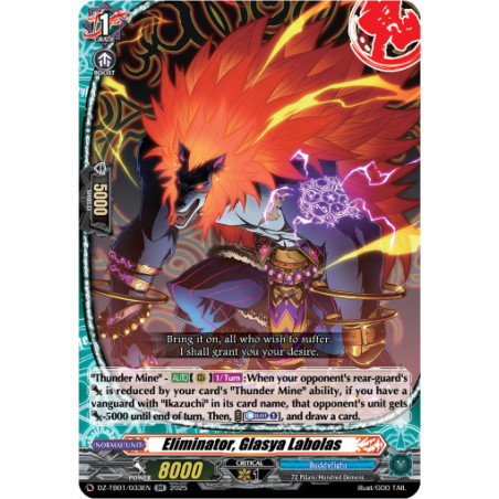 Vanguard_TCG_card_DZ-TB01_033EN_RR_Eliminator_Glasya_Labolas_Future_Card_Buddyfight