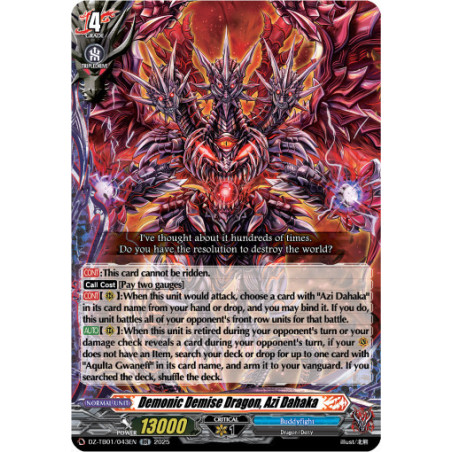 Vanguard_TCG_card_DZ-TB01_043EN_RR_Demonic_Demise_Dragon_Azi_Dahaka_Future_Card_Buddyfight