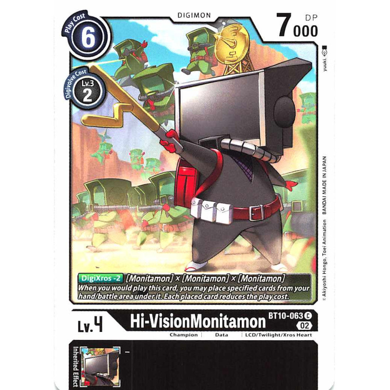 Digimon_TCG_BT10-063_Hi-VisionMonitamon_Common_Xros_Encounter_Card_Game