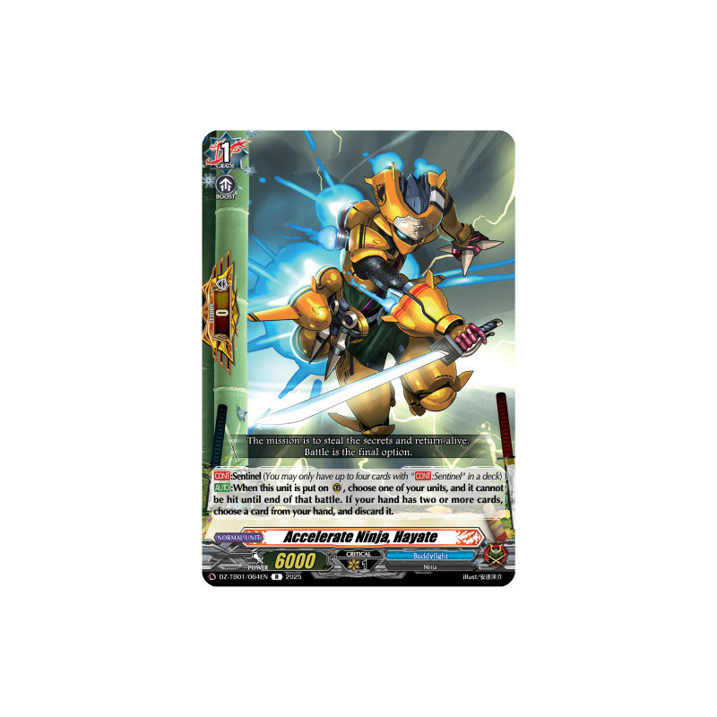 Vanguard_TCG_card_DZ-TB01_064EN_R_Accelerate_Ninja_Hayate_Future_Card_Buddyfight