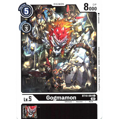 Digimon_TCG_BT10-064_Gogmamon_Common_Xros_Encounter_Card_Game