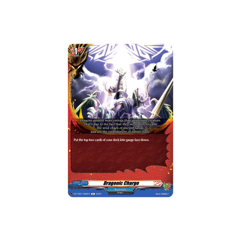 Vanguard_TCG_card_DZ-TB01_089EN_C_Dragonic_Charge_Future_Card_Buddyfight