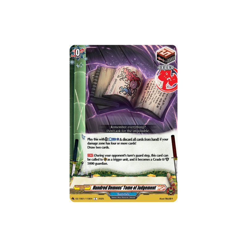 Vanguard_TCG_card_DZ-TB01_119EN_C_Hundred_Demons_Tome_of_Judgement_Future_Card_Buddyfight