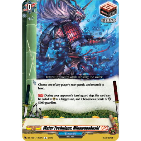 Vanguard_TCG_card_DZ-TB01_120EN_C_Water_Technique_Minawagakushi_Future_Card_Buddyfight