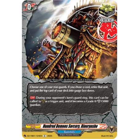 Vanguard_TCG_card_DZ-TB01_124EN_C_Hundred_Demons_Sorcery_Rineryusho_Future_Card_Buddyfight