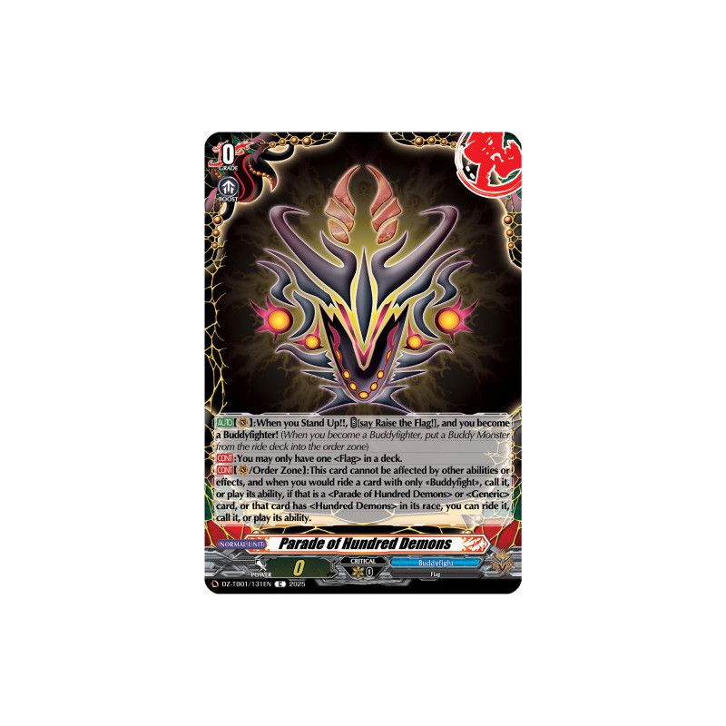 Vanguard_TCG_card_DZ-TB01_131EN_C_Parade_of_Hundred_Demons_Future_Card_Buddyfight