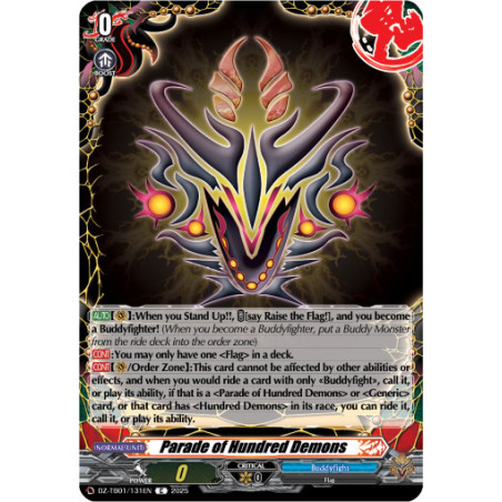 Vanguard_TCG_card_DZ-TB01_131EN_C_Parade_of_Hundred_Demons_Future_Card_Buddyfight