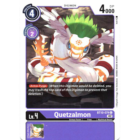 Digimon_TCG_BT10-074_Quetzalmon_Common_Xros_Encounter_Card_Game