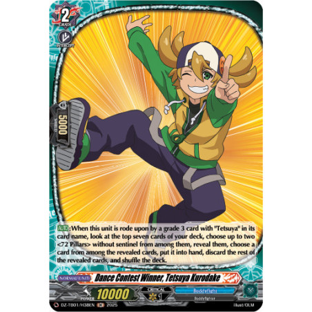 Vanguard_TCG_card_DZ-TB01_H38EN_H_Dance_Contest_Winner_Tetsuya_Kurodake_Future_Card_Buddyfight