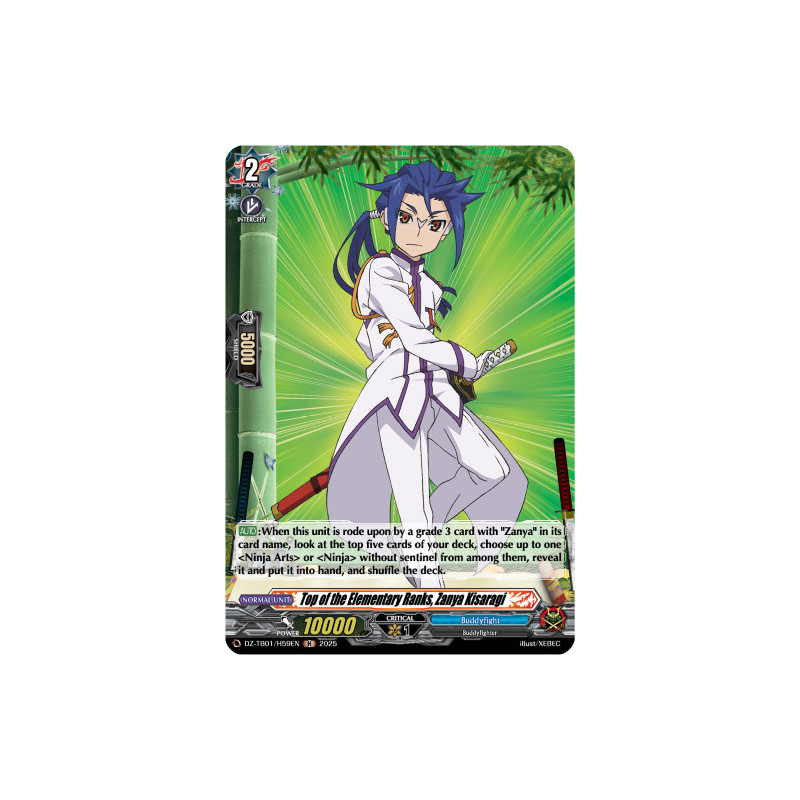 Vanguard_TCG_card_DZ-TB01_H59EN_H_Top_of_the_Elementary_Ranks_Zanya_Kisaragi_Future_Card_Buddyfight